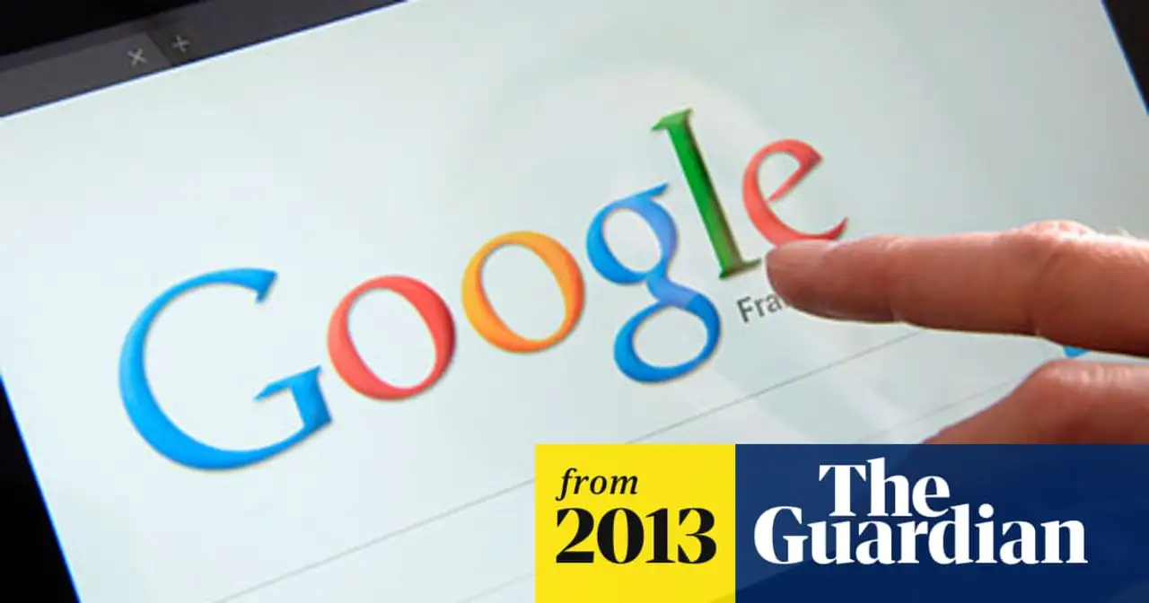 Does Google have a patent for its search engine technology?
